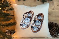 Winter Hiking Clipart Sublimation, Christmas PNG Product Image 4