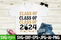 Class of 2024 SVG Cut File, Class of 2024 Sublimation Design Product Image 2