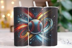 Baseball Tumbler Wrap | Sublimation | Tumblers Product Image 1