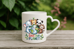 Earth Day PNG Sublimation Design Bundle | Earth Day PNG Desi Product Image 4