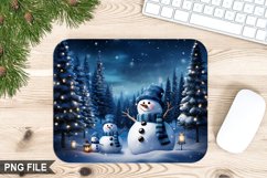 Christmas Snowman Mouse Pad Bundle - Christmas Sublimation Product Image 5