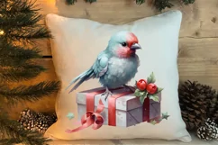 Christmas Birds Clipart , Christmas Birds Clipart Product Image 5