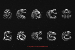 10 Bundle Dark Art Eel Aquatic Fish Tail Electric Snake Product Image 6