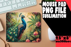 Artistic Bird Theme Sublimation Pad Product Image 1