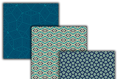 Geometric Seamless digital papers, Seamless pattern Product Image 3