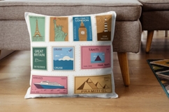 Vintage Travel Stamp PNG Bundle Product Image 4
