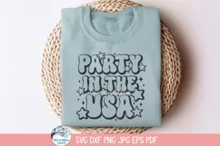 Party In The USA SVG | 4th of July Celebration Design Product Image 4