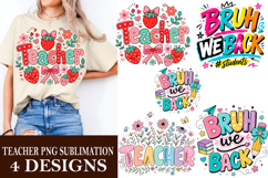 Teacher Sublimation PNG Product Image 1