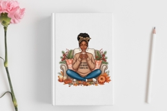 Autumn woman melanin png design for T-shirts Product Image 2