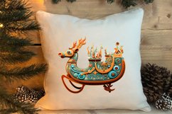 Christmas Fork Art Sublimation Clipart, Christmas Clipart Product Image 4