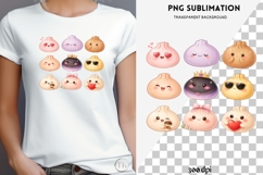 Dumplings png design for T-shirts Product Image 4