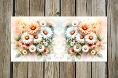 Watercolor flowers | 8 gentle Mug Sublimation design Product Image 4