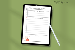 Minimal Daily To-Do List Planner Template | Canva Editable Product Image 3