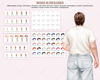 Curvy Family Clipart Portrait Creator Product Image 4