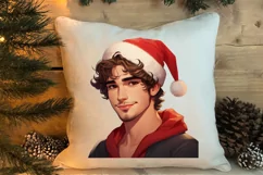 Christmas Male Clipart Men Sublimation, Christmas PNG Product Image 4