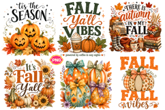 Autumn Sublimation, Fall Sublimation, Halloween Sublimation Product Image 1