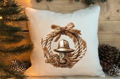 Western Christmas Cowboy Clipart Sublimation, Christmas PNG Product Image 4