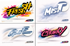 Seamless Lettering Brushes for Procreate Product Image 4