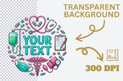 Personalized Nurse Sublimation Design Product Image 4