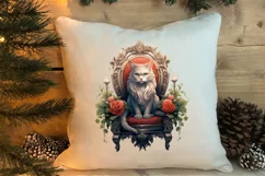 Christmas Castle Clipart Sublimation, Christmas PNG Product Image 4
