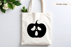 Screaming Jack O Lantern Pumpkin SVG Product Image 4