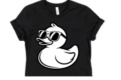 Cute Duck Svg | Svg Files for Cricut | Shirt Svg Product Image 1