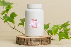Thick thighs valentine vibes Sticker Product Image 4
