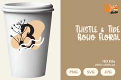 Thistle &amp; Tide Boho Floral Monogram Product Image 1