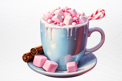 Christmas hot chocolate sublimation PNG Product Image 4