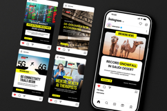 News Headline Social Media Post - Canva, PSD, AI Product Image 4