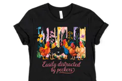 Easily Distracted by peckers Svg | Svg File | Shirt Svg Product Image 1