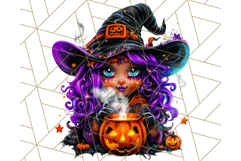 Spooky Café Cuties Halloween PNG Clipart, Holiday Elements Product Image 4