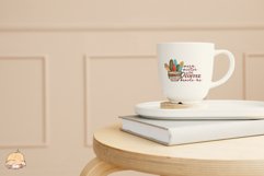 Retro Coffee Quotes Sublimation PNG 03 Product Image 4