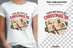 90's Christmas png design for T-shirts Product Image 4