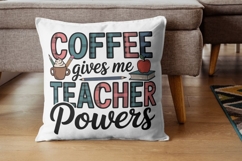 Teacher Coffee Sublimation Bundle - 20 PNG Product Image 4