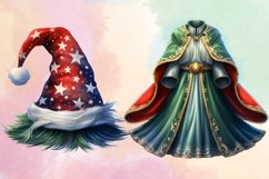 Christmas Party Clipart Bundle, Christmas Bundle Product Image 5