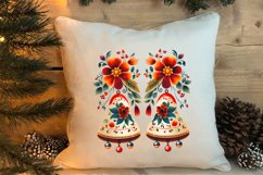 Christmas Fork Art Sublimation Clipart, Christmas Clipart Product Image 4