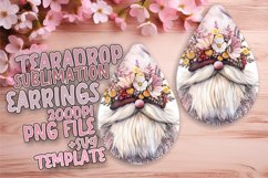 Mystic Gnome Melodies: Sublimation Teardrop Charms Product Image 1