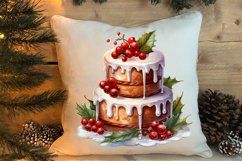 Christmas Dessert Clipart Sublimation, Christmas Dessert Product Image 4