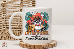 Last Day of School PNG, Western Cowboy Raccoon Sublimation Product Image 3