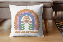 Retro Flower Quote PNG Bundle 10 Product Image 4