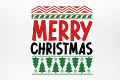 Ugly Christmas Sweater SVG Product Image 4