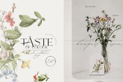 Field summer flowers fruits clipart Product Image 7