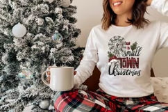 Small Town Christmas | Merry Xmas Png | Sublimation Quote Product Image 3