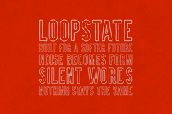 Brawn Outline Display Font Product Image 4