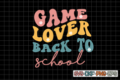 Game lover back to school SVG Design, Back to school Product Image 2