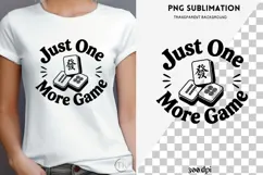 Mahjong quote png design for T-shirts Product Image 4