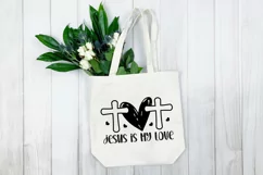 Jesus is my love SVG, Valentine's Day SVG Product Image 4
