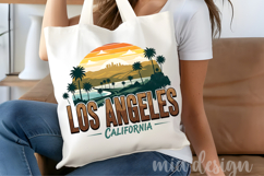 Los Angeles PNG, Hollywood Hills Palm Tree Sublimation Product Image 5