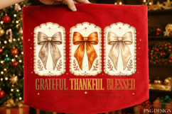 Grateful Thankful Blessed PNG Design grateful thankful bless Product Image 4